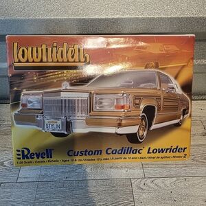 Revell Custom Cadillac Lowrider Model Kit - Gold